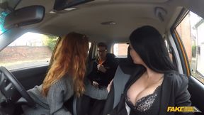 Fake Driving School - Gorgeous Redhead Ella Hughes Begs Examiner for a Chance in Hardcore Sex Video
