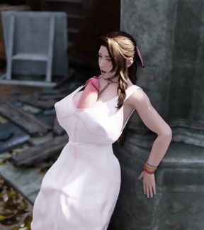 Aerith Growing 4 (futa Shemale)