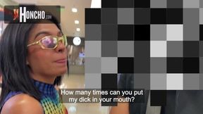 Public blowjobs in HD, featuring Carmen and Trixie Kali