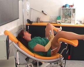 Horny gyn masturbation