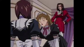 New Maid Sluts to Rich Bitch's Mansion, Yuri Drama Fucks and Swallows Cum