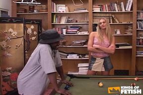 Naughty Wife Get Fuck Holes Screwed by Her Black Gardener While Husband Is Away