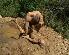 Gangbang Slut Gets Squirted All Over