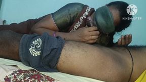 Indian desi telangana hot aunty bowlojab and faking with har boyfriend