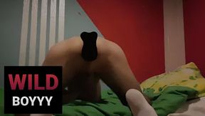 Wildboyyy - Black Dildo Play