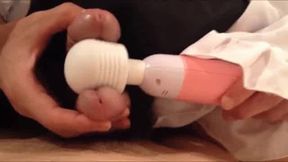 2 Asian Crossdressers Play with Sex Toys and Cum Hard