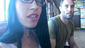 ”White THICKNESS Splattered w Créme Fraiche”