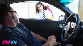 ”Public Jerk Watch: Student's Naughty Gaze”