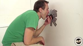 Glory Hole And Hole Hunter - Excellent Sex Video Homo Handjob Try To Watch For Like In Your Dreams