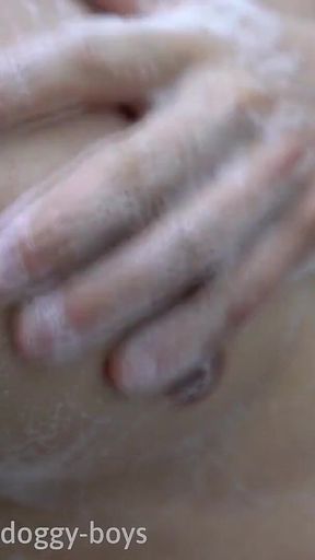 Teen Cum Gushing in the Morning