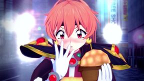 Sultry anime slumber party: Lina inverse gets ravaged by ? Slayers' secrets revealed on a soft, sinful bed