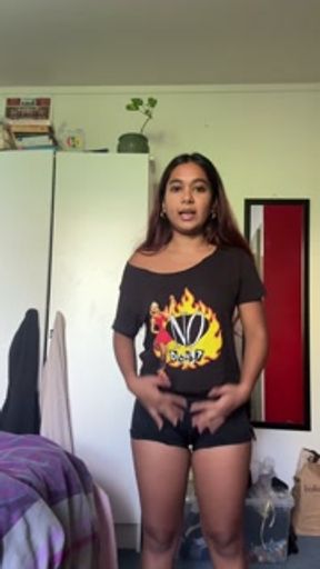 Petite desi MiaZ reviews panty vibrator