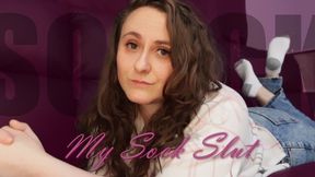 Foot Fetish Humiliation - Denied With Socks Only