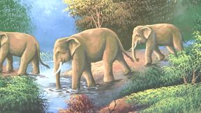 Horny babysitter gets fucked by 3 horny guys