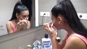 Steamy Lesbian Workout Turns Into Wild Pussy Eating Frenzy