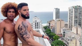 Ramon and Rico Marlon Fuck Passionately in a Bold Outdoor Gay Sex Scene