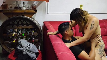 Me llenan de lechita creampie cuckold
