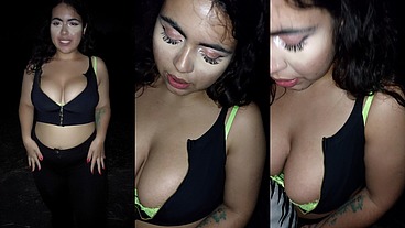 sexo en publico con una tetona colombiana - medellin colombia