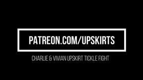 Tickling Upskirts with Vivian and Charlie