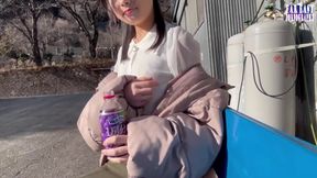 Bare Nip Stroll Where Crowded Eyes Spark a Hot, Tight Peak on Her Perky Tips Phase.3