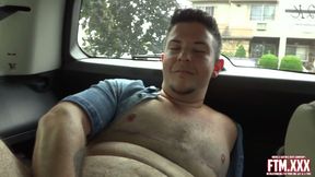 FTM masturbates in car