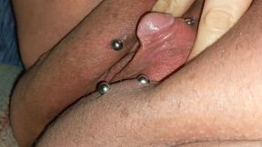 Teasing my big clit