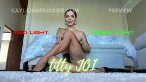 Red Light Green Light Topless JOI