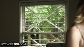 Eager blonde takes a big black cock in a surprising scene with Alexa Grace