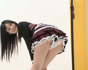 Miina Kotaki lovely Asian babe fucks in sexy costume