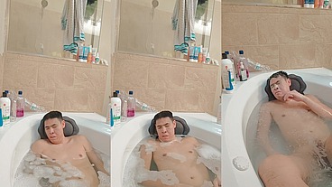 Undressed Got Knocked Exhausted While Bathing Long day