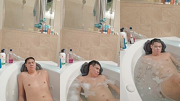 Undressed Got Knocked Exhausted While Bathing Long day