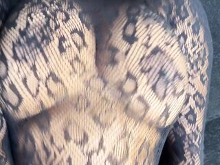 Black Hottie Slo Mo Boobie Bounce