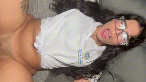 dei pro meu professor e levei gozada dentro.