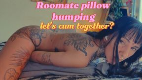 Caught Spying on Your Roommate… Now Stroke With Me