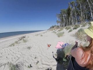 STRANGERS CUM IN MY SWIMSUIT PANTS ON PUBLIC BEACH! Risky Large Titties Red Unshaved Vagina mother I'd like to fuck GINGER ALE
