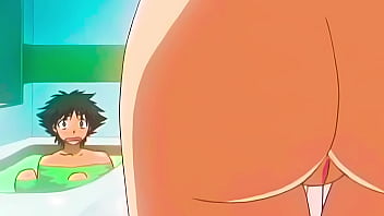 Hentai Uncensored - My girlfriend&#039_s stepsister gives me a handjob in the bathroom
