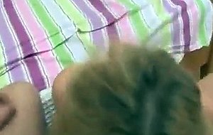 Russian Masha Striptease Blowjob