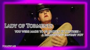 You were made to be broken - a ballbusting fantasy