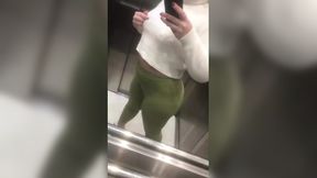 'Juicy posterior in skin-tight pants, waiting to devour the world...'