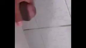 Huge Brazilian Stud Jizzes Hard in Hot Locker Room Stall – 18+