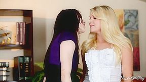 Teagan Summers And Aiden Ashley Go Lesbian