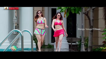 Tamanna &amp_ Mehreen Hot in Short Skirts