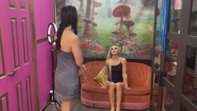 Real Life Barbie Doll Suzie Gets Strap Fucked