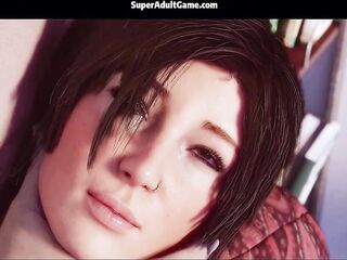 Lara Croft And Her Secret Admirer: That babe Actually Wanted a Admirable Bang ( CG NEVERSEEN Animated )