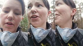 join me on a little walk in the woods