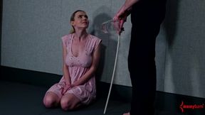 Big Ass kinky slut Rebel Rhyder gets piss enema before doing somersaults