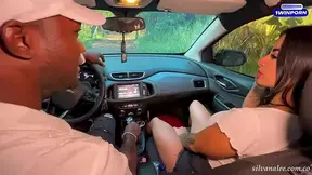 Big black cock lover gets her fill in public with XanderBlackx