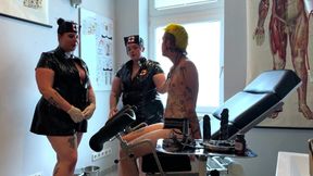 T-boy Gets Femdom Nurse Clinic Check up