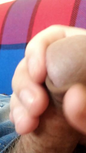 Cozy Couch Masturbation Under the Awning Sheltered from the Summer Rain (4K)   Clip 1