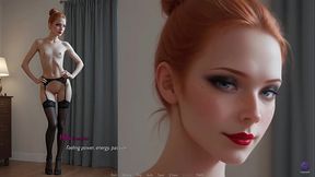 Horny Wife Has a Cute Surprise For Her Husband - 3D Hentai Animated Porn - Mila AI